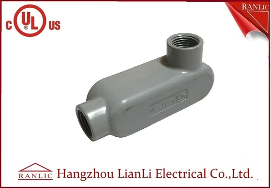 Trung Quốc UL Tiêu chuẩn UL PVC tráng nhôm Thân ống có vít, màu xám nhà cung cấp